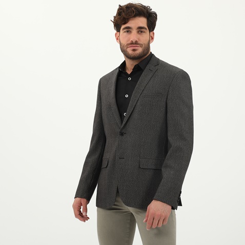 MARTIN & CO-Ανδρικό σακάκι MARTIN & CO 221-20-0830 CLASSIC BLAZER καφέ