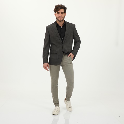 MARTIN & CO-Ανδρικό σακάκι MARTIN & CO 221-20-0830 CLASSIC BLAZER καφέ