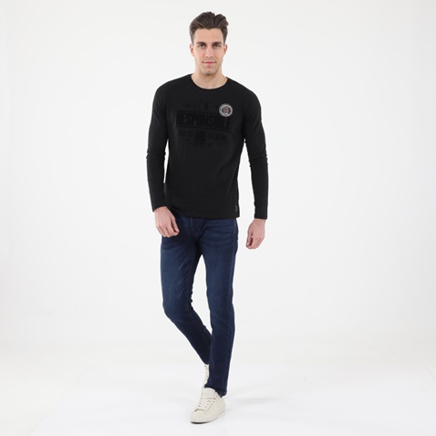FRANK TAILOR-Ανδρικό jean παντελόνι FRANK TAILOR 221-33-708 μπλε