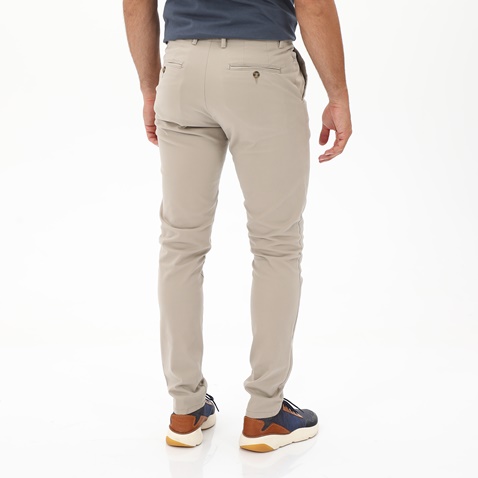 ZEN&ZEN-Ανδρικό chino παντελόνι ZEN&ZEN 222-31-0505 SLIM μπεζ