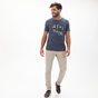 ZEN&ZEN-Ανδρικό chino παντελόνι ZEN&ZEN 222-31-0505 SLIM μπεζ