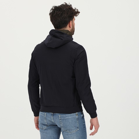 SSEINSE-Ανδρικό jacket SSEINSE GBE577SS GIUBBINO ναυτική μπλε