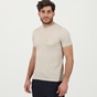 SSEINSE-Ανδρικό t-shirt SSEINSE ME1553SS μπεζ