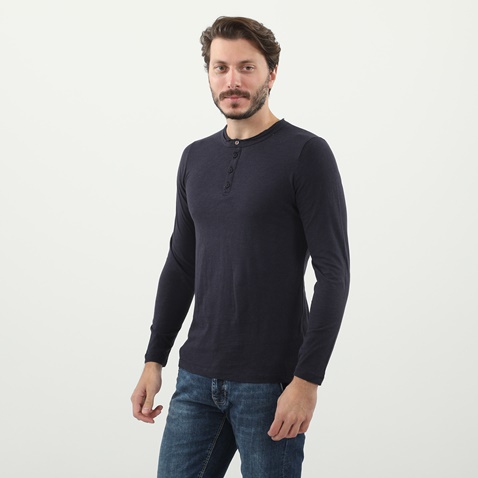 SSEINSE-Ανδρική μπλούζα SSEINSE MI1739SS APPAREL μπλε σκούρο 