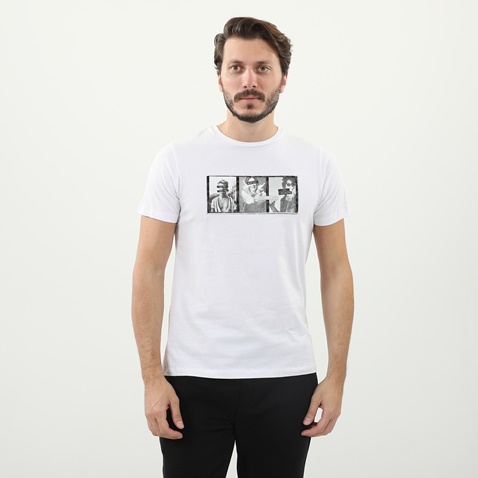 SSEINSE-Ανδρικό t-shirt SSEINSE MI1771SS APPAREL λευκό