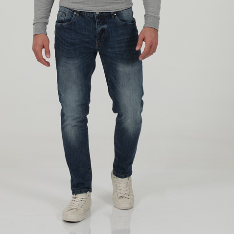 SSEINSE-Ανδρικό jean παντελόνι SSEINSE PJI680SS μπλε