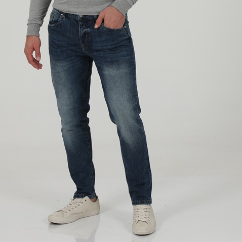 SSEINSE-Ανδρικό jean παντελόνι SSEINSE PJI680SS μπλε