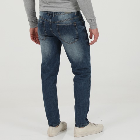 SSEINSE-Ανδρικό jean παντελόνι SSEINSE PJI680SS μπλε
