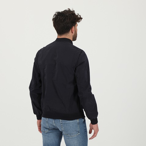 SSEINSE-Ανδρικό bomber jacket SSEINSE GBE707SS GIUBBI ναυτικό μπλε