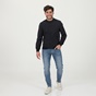 SSEINSE-Ανδρικό bomber jacket SSEINSE GBE707SS GIUBBI ναυτικό μπλε