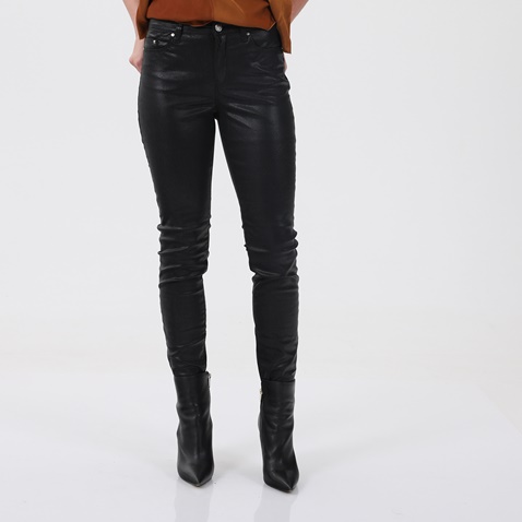 KARL LAGERFELD-Γυναικείο jean παντελόνι KARL LAGERFELD 210W1103 APPAREL SKINNY METALL μαύρο