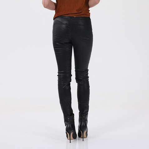 KARL LAGERFELD-Γυναικείο jean παντελόνι KARL LAGERFELD 210W1103 APPAREL SKINNY METALL μαύρο