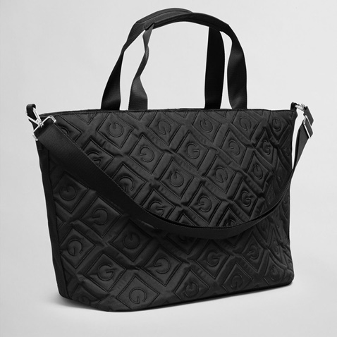 GANT-Γυναικεία τσάντα shopper GANT G4975090  ICON G QUILTED μαύρη