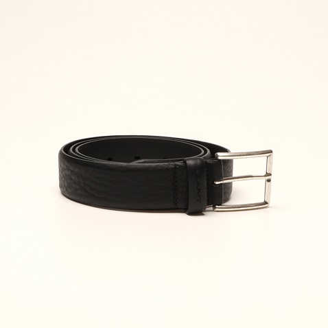 GANT-Ανδρική δερμάτινη ζώνη GANT 94492 CLASSIC μαύρη