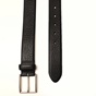 GANT-Ανδρική δερμάτινη ζώνη GANT 94492 CLASSIC μαύρη