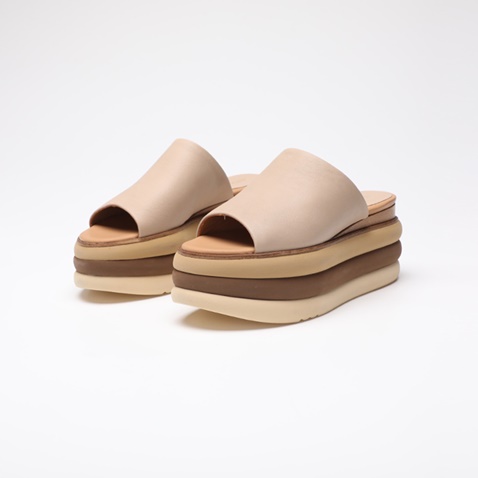 PALOMA BARCELO-Γυναικεία flatforms PALOMA BARCELO S20DENIS μπεζ