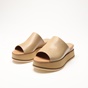 PALOMA BARCELO-Γυναικεία slides flatforms PALOMA BARCELO S21TEFE-REDO μπεζ
