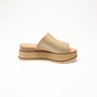 PALOMA BARCELO-Γυναικεία slides flatforms PALOMA BARCELO S21TEFE-REDO μπεζ