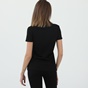 GAUDI-Γυναικεία μπλούζα GAUDI  GJC.0W1.042.013 T-SHIRT GIROCOLLO μαύρη ροζ