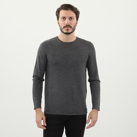 GAUDI-Ανδρικό t-shirt GAUDI ανθρακί