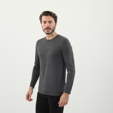 GAUDI-Ανδρικό t-shirt GAUDI ανθρακί