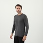 GAUDI-Ανδρικό t-shirt GAUDI ανθρακί
