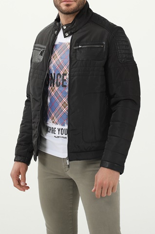 GAUDI-Ανδρικό jacket GAUDI μαύρο