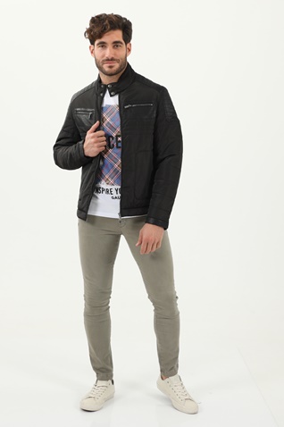 GAUDI-Ανδρικό jacket GAUDI μαύρο