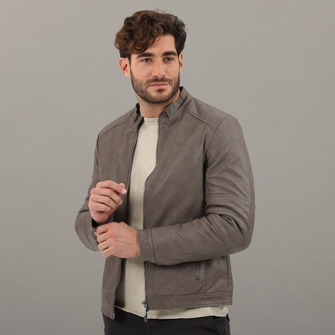 GAUDI-Ανδρικό jacket GAUDI γκρι