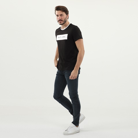 GAUDI-Ανδρικό t-shirt GAUDI μαύρο