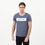 GAUDI-Ανδρικό t-shirt GAUDI GMC.1S1.042.016 μπλε