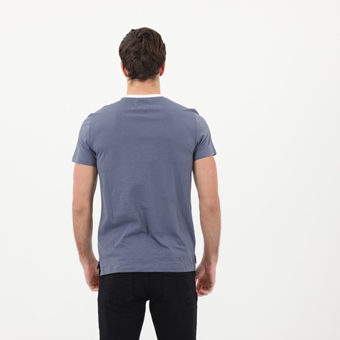 GAUDI-Ανδρικό t-shirt GAUDI GMC.1S1.042.016 μπλε