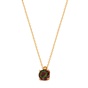 JEWELTUDE-Γυναικείο ασημένιο κολιέ JEWELTUDE 15583 με κίτρινη επιχρύσωση