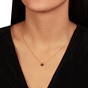 JEWELTUDE-Γυναικείο ασημένιο κολιέ JEWELTUDE 15583 με κίτρινη επιχρύσωση