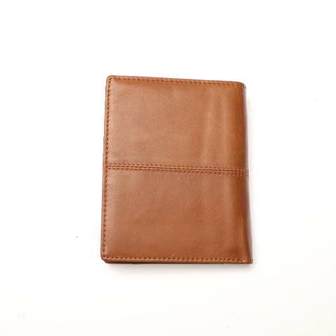 MARTIN & CO-Ανδρικό δερμάτινο πορτοφόλι MARTIN & CO 121-135-0005 καφέ