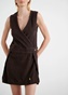 SUGARFREE-Γυναικείο mini φόρεμα SUGARFREE 22814118 καφέ
