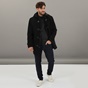 MARTIN & CO-Ανδρικό παλτό μοντγκόμερι MARTIN & CO 221-100-705 μαύρο