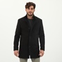MARTIN & CO-Ανδρικό παλτό MARTIN & CO 221-101-724 SLIM COAT MAO μαύρο