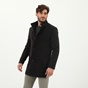 MARTIN & CO-Ανδρικό παλτό MARTIN & CO 221-101-724 SLIM COAT MAO μαύρο