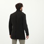 MARTIN & CO-Ανδρικό παλτό MARTIN & CO 221-101-724 SLIM COAT MAO μαύρο