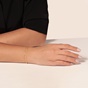 JEWELTUDE-Γυναικείο ασημένιο βραχιόλι JEWELTUDE 14059 επιχρυσωμένο