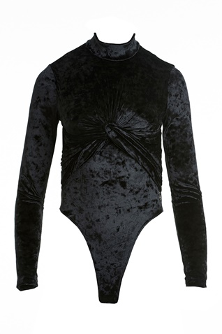 SUGARFREE-Γυναικείο κορμάκι SUGARFREE VELOUR PASSION 22846071 μαύρο