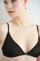 SUGARFREE-Τριγωνικό σουτιέν bralette SUGARFREE 22711014 μαύρο