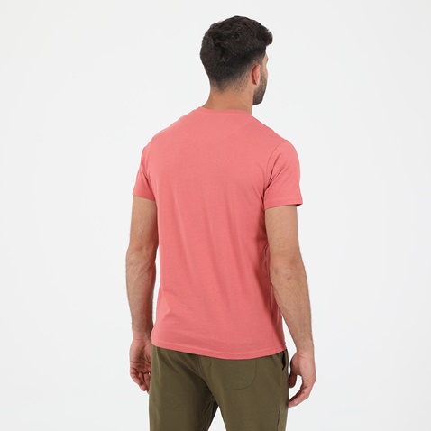 GREENWOOD-Ανδρικό t-shirt GREENWOOD T-SHIRT GRW01 FRUIT κοραλί