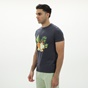 GREENWOOD-Ανδρικό t-shirt GREENWOOD 21D9082221 μπλε