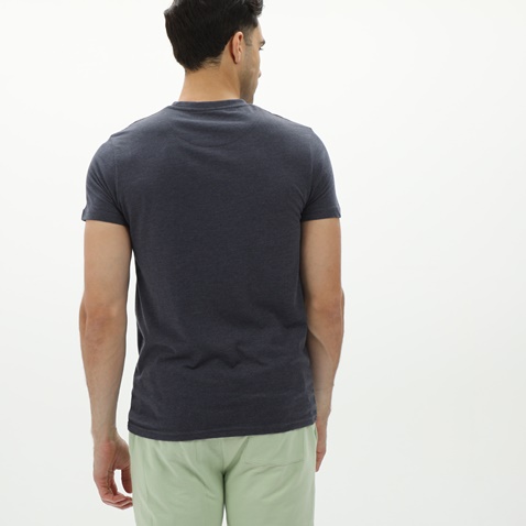 GREENWOOD-Ανδρικό t-shirt GREENWOOD 21D9082221 μπλε