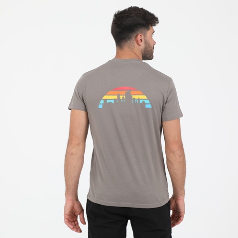 GREENWOOD-Ανδρικό t-shirt GREENWOOD T-SHIRT GRW02 CITY γκρι