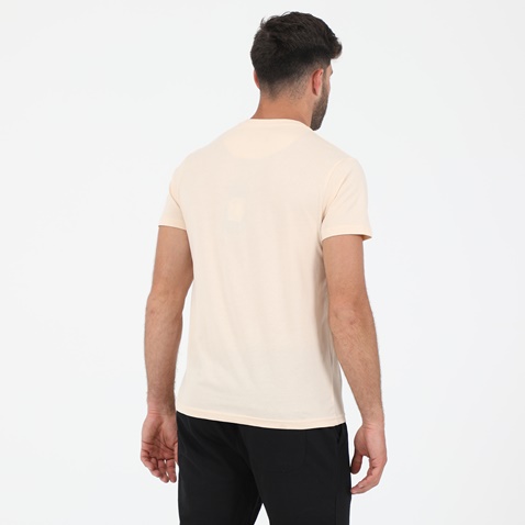 GREENWOOD-Ανδρικό t-shirt GREENWOOD GRW04 MORE GAME εκρού