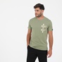 GREENWOOD-Ανδρικό t-shirt GREENWOOD GRW05 NEVER REST πράσινο