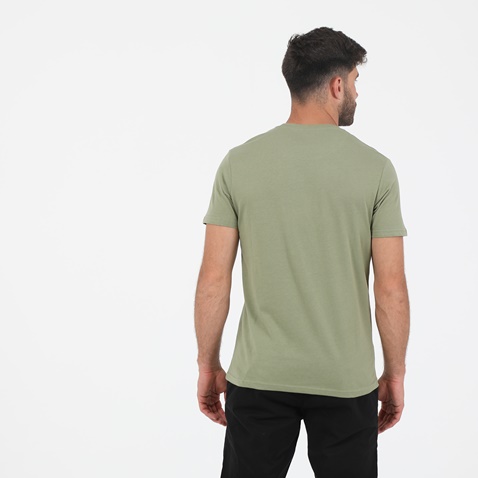 GREENWOOD-Ανδρικό t-shirt GREENWOOD GRW05 NEVER REST πράσινο